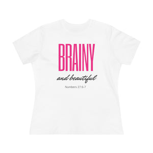 Brainy and Beautiful Tee