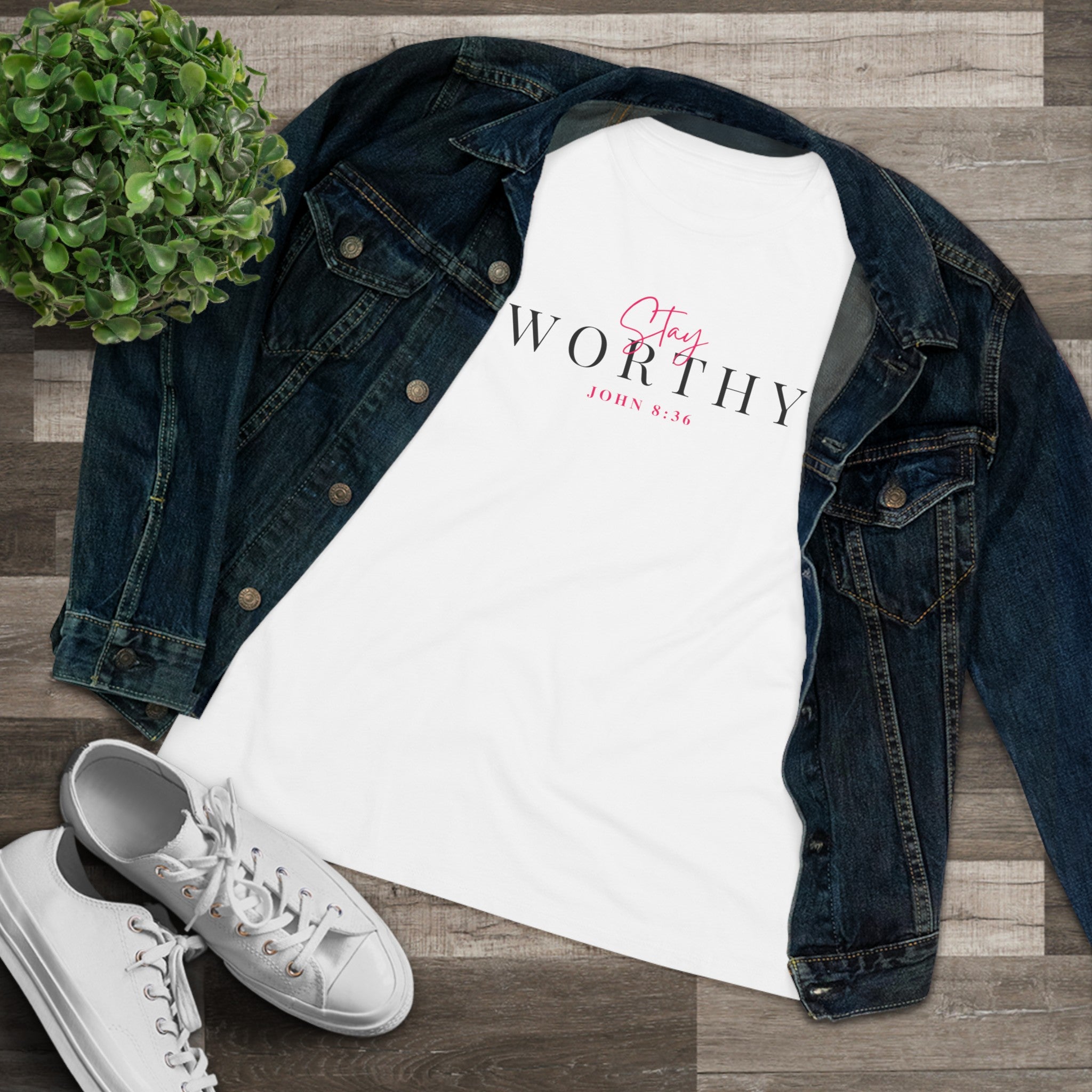 Relaxed Stay WORTHY Tee