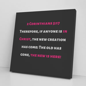The New is Here Canvas