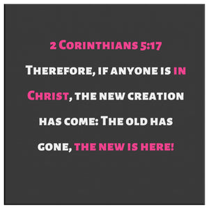 The New is Here Canvas