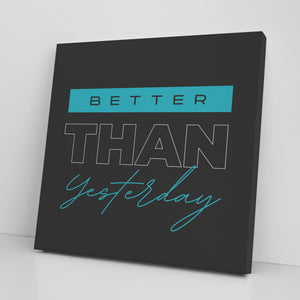 Better Than Yesterday (Aqua)