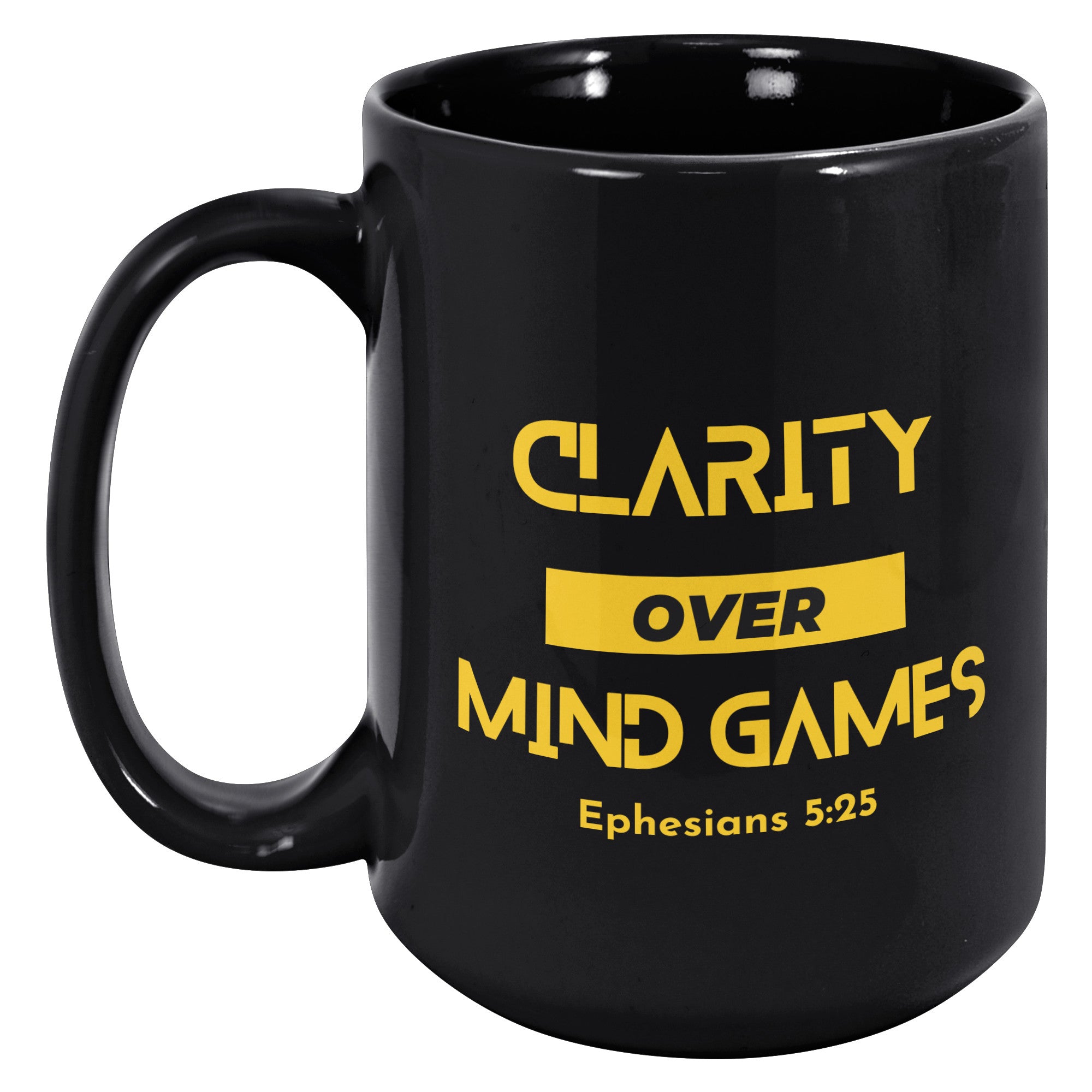 Clarity Over Mind Games Mug