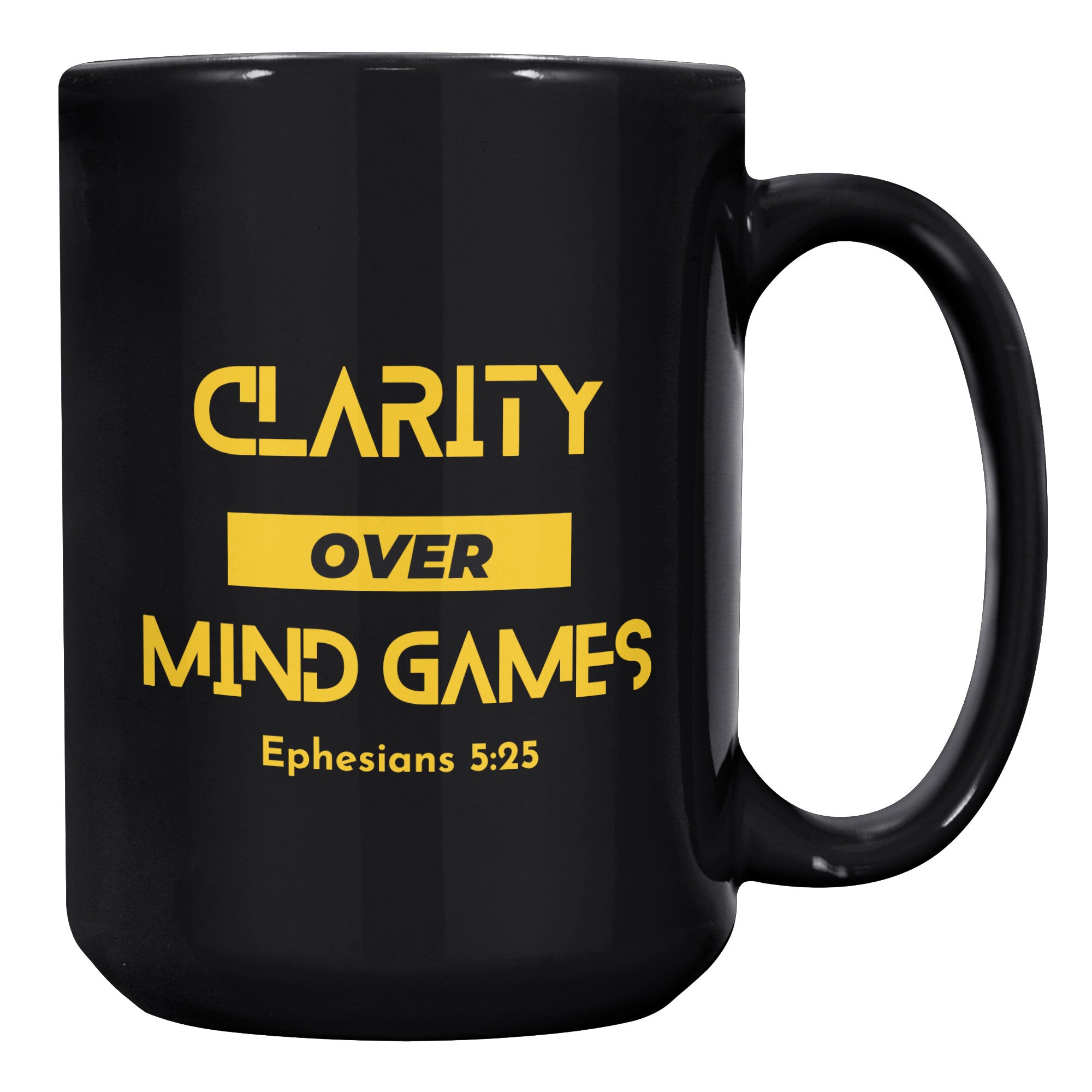 Clarity Over Mind Games Mug