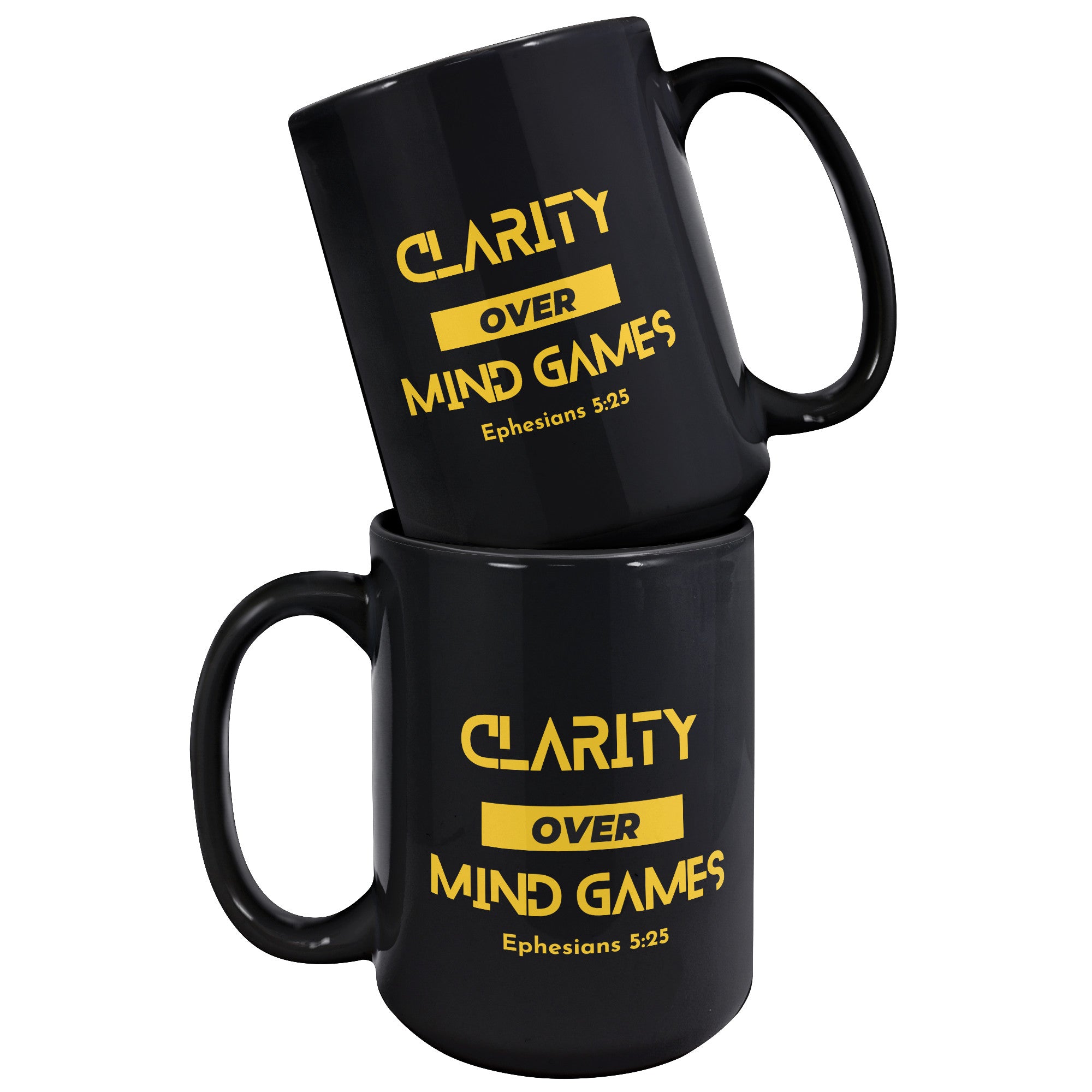 Clarity Over Mind Games Mug