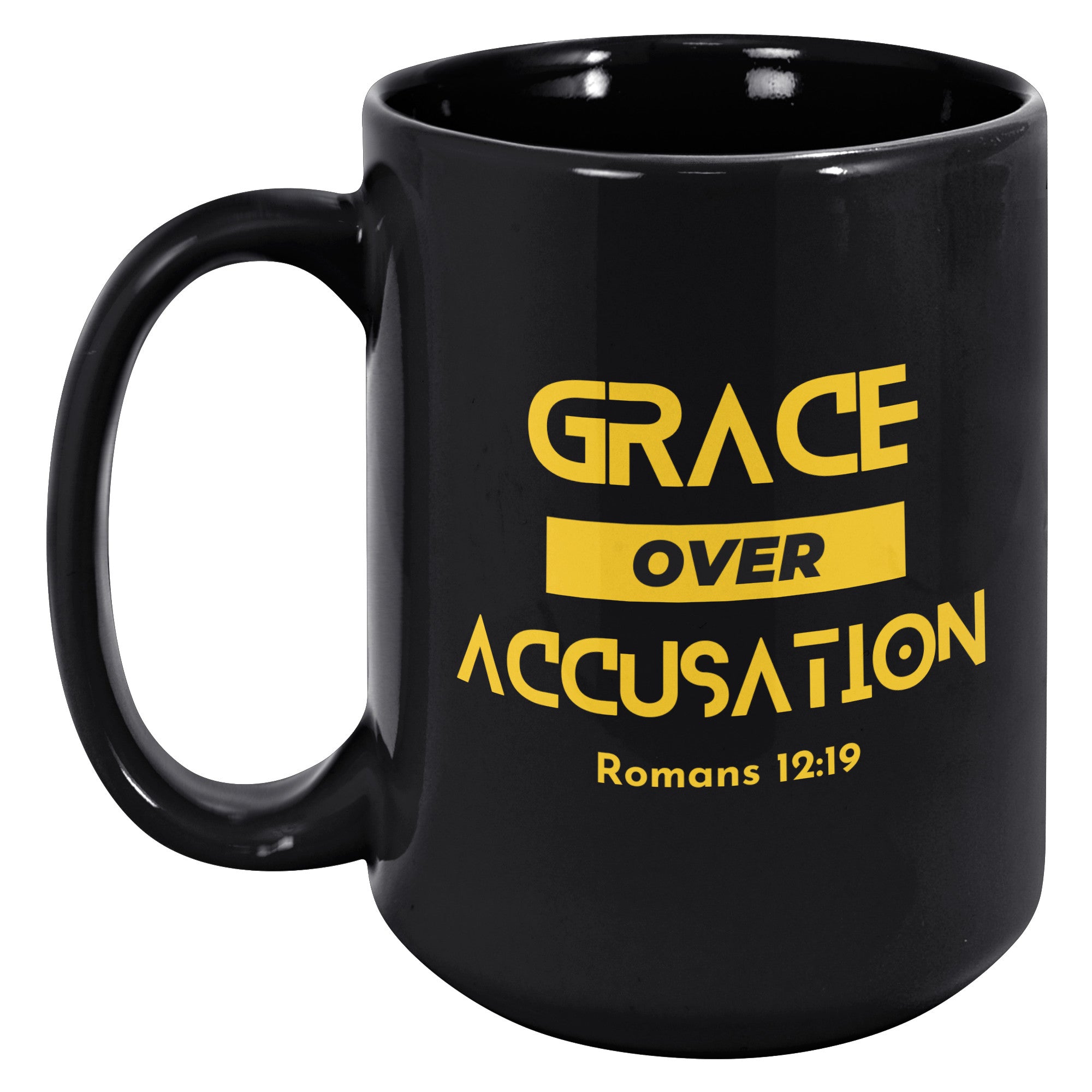 Grace Over Accusation Mug