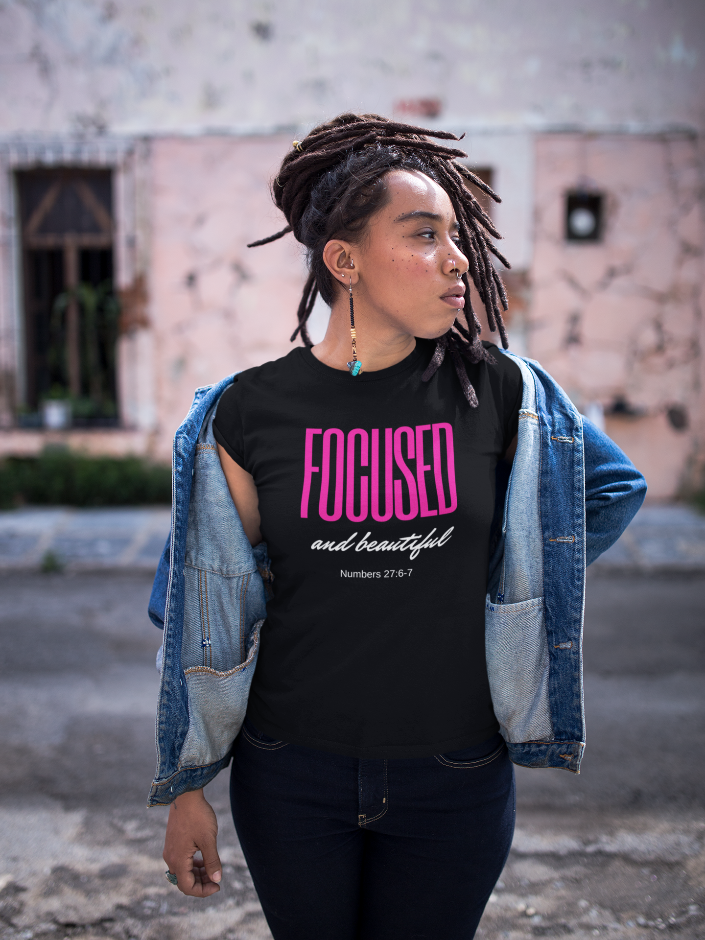 Focused and Beautiful Tee