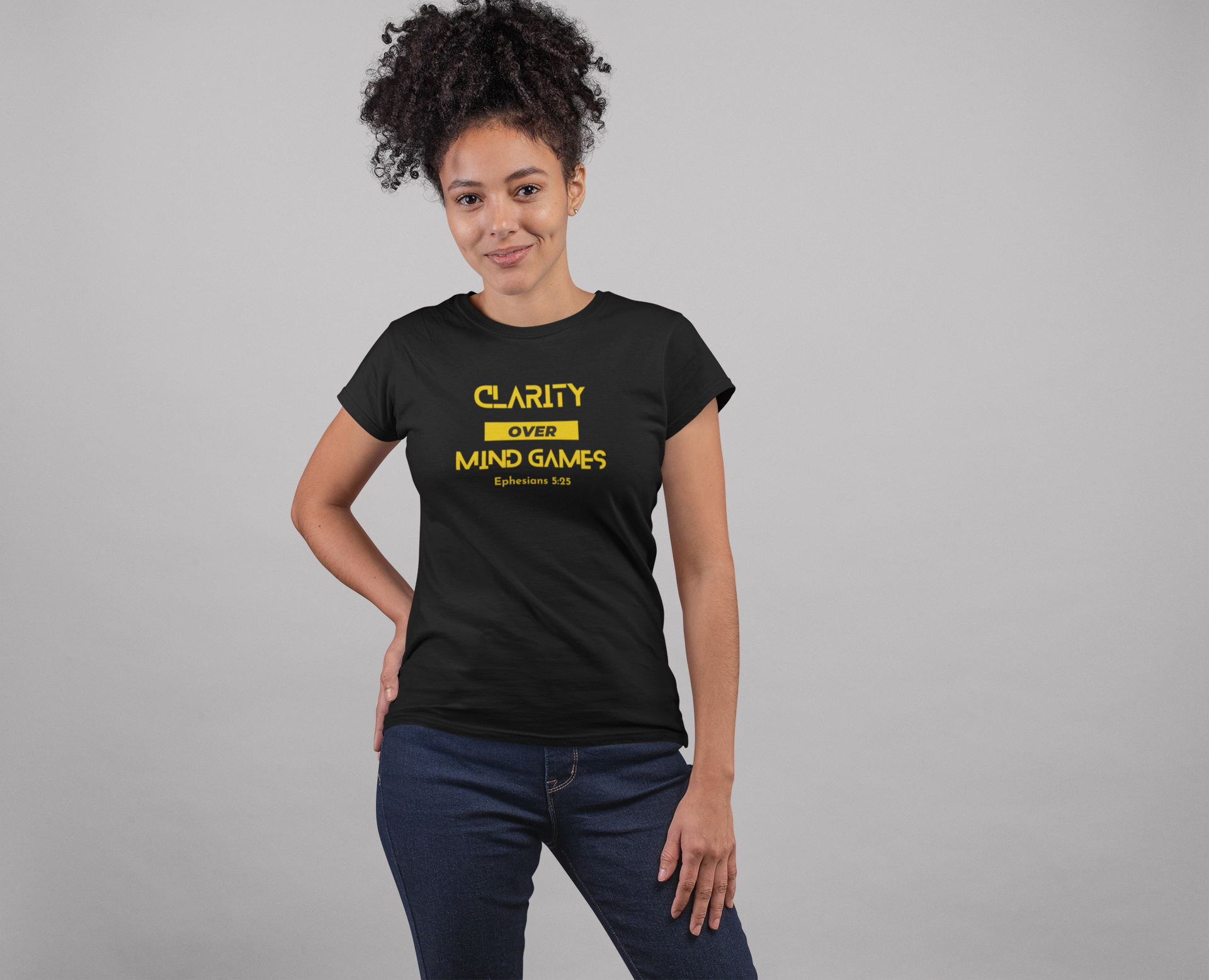 Clarity Over Mind Games Tee